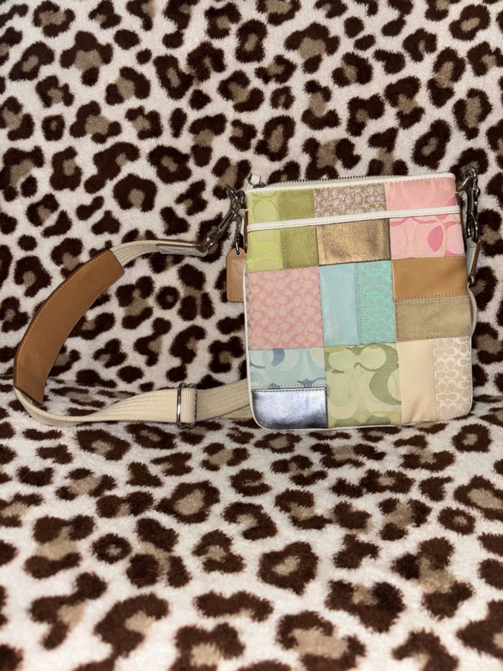 Coach Patchwork Cross Body Purse
